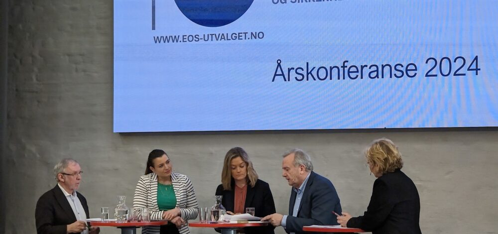 Bilde fra EOS-utvalgets årskonferanse i 2024